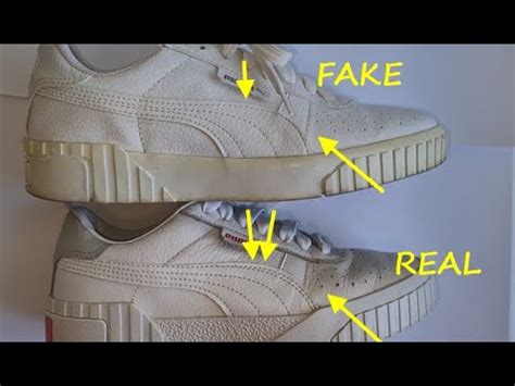 how do i spot fake puma shoes|how to identify a fake puma.